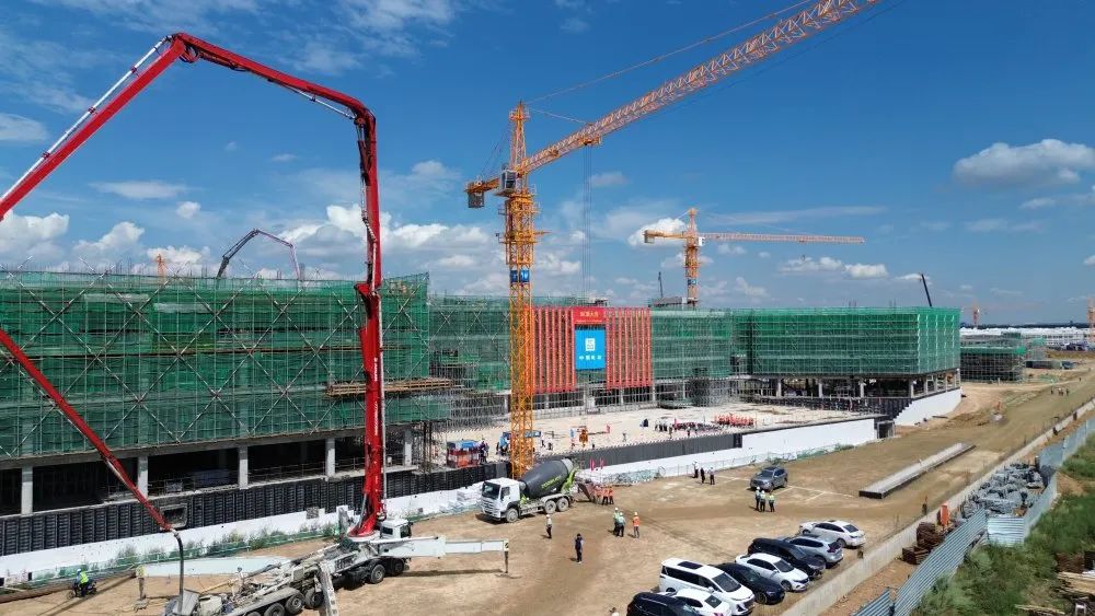 阿斯塔纳轻轨轻轨车辆段工程主体结构完工(图1) 微信图片_20250729053049.png