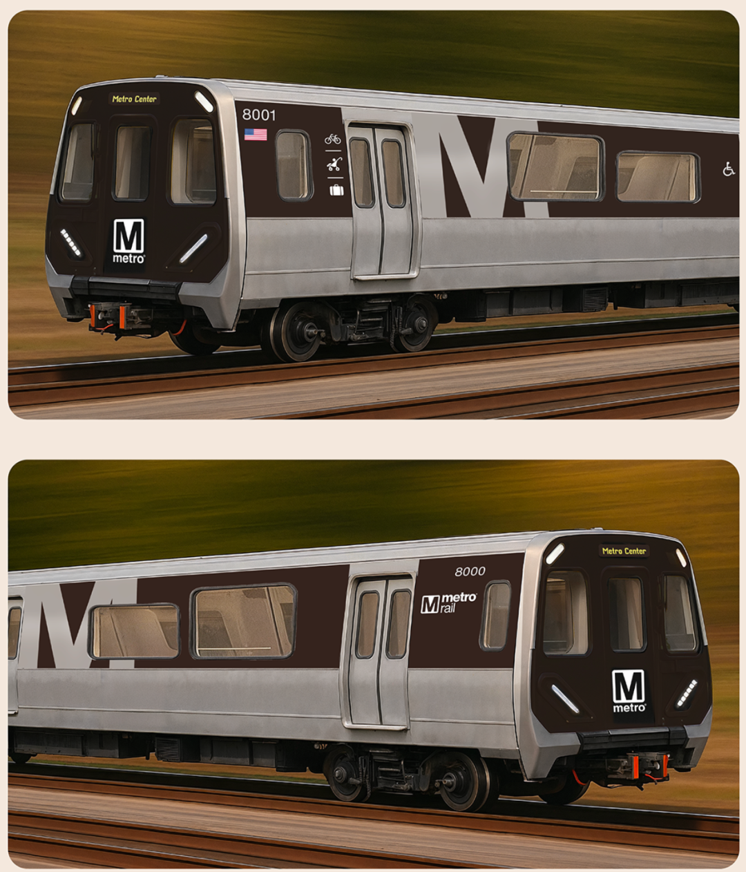 地铁列车三款涂装待投票 2027年交付(图3) 图片