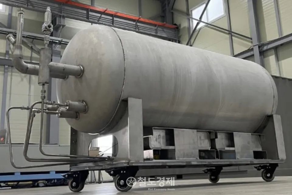 轨道车辆车载液氢供应系统开发完成,续航里程提升两倍 用于有轨电车(图1) 图片