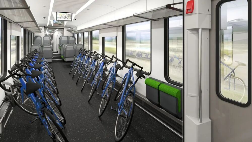 匈牙利11辆新城际列车设计图出炉(图3)