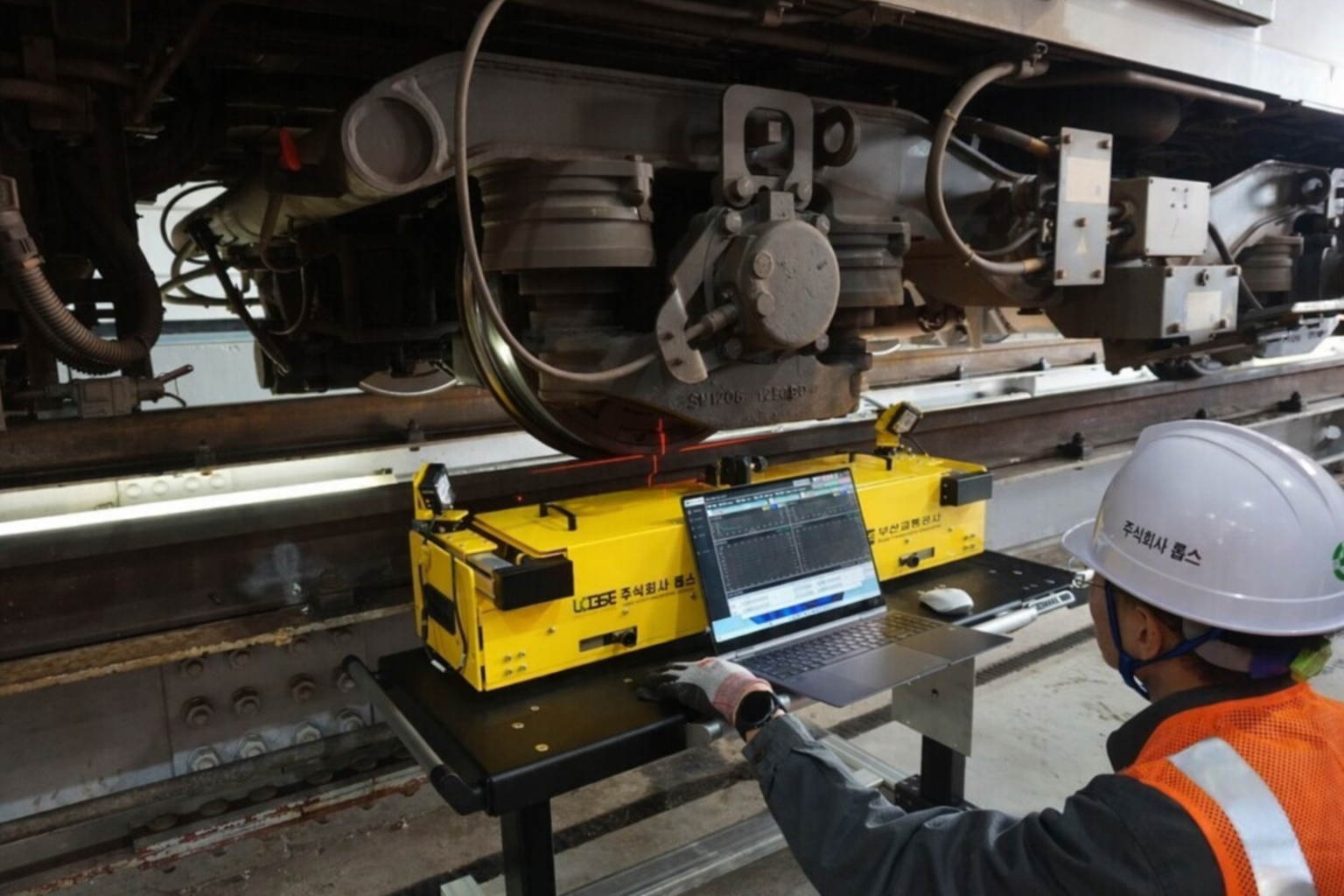 预防列车脱轨!韩国成功研发车轮自动测量系统 并完成实地验证(图1) 脱轨.png