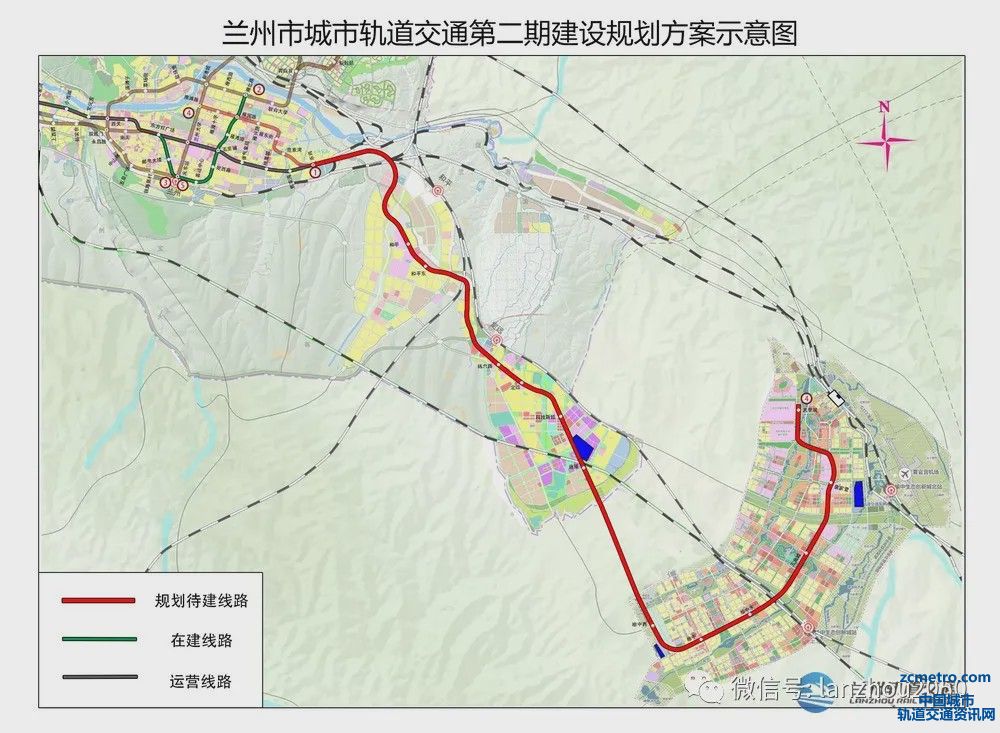 兰州轨道交通4号线来了，期待吗？(图1)