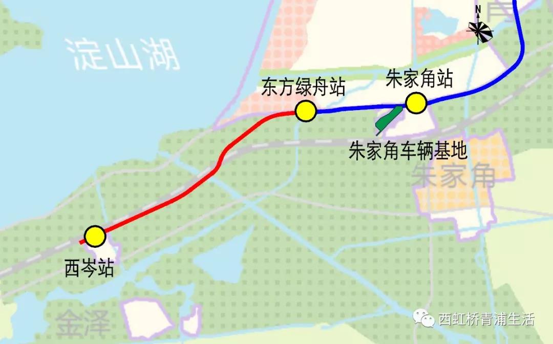 410亿！上海青浦将建综合交通枢纽，2号、13号、17号线西延伸段，年内开建(图6)