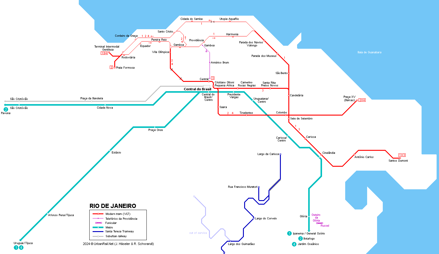2024年2月26日——里约热内卢——1/4号线Rodoviária —— Gentileza联运总站（0.4公里）(图2)