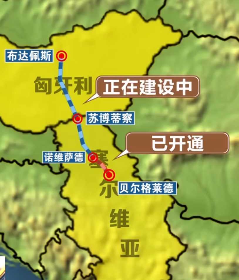 匈塞铁路诺苏段实现全线轨道贯通 装备中国通号全自主化列控系统的(图2)