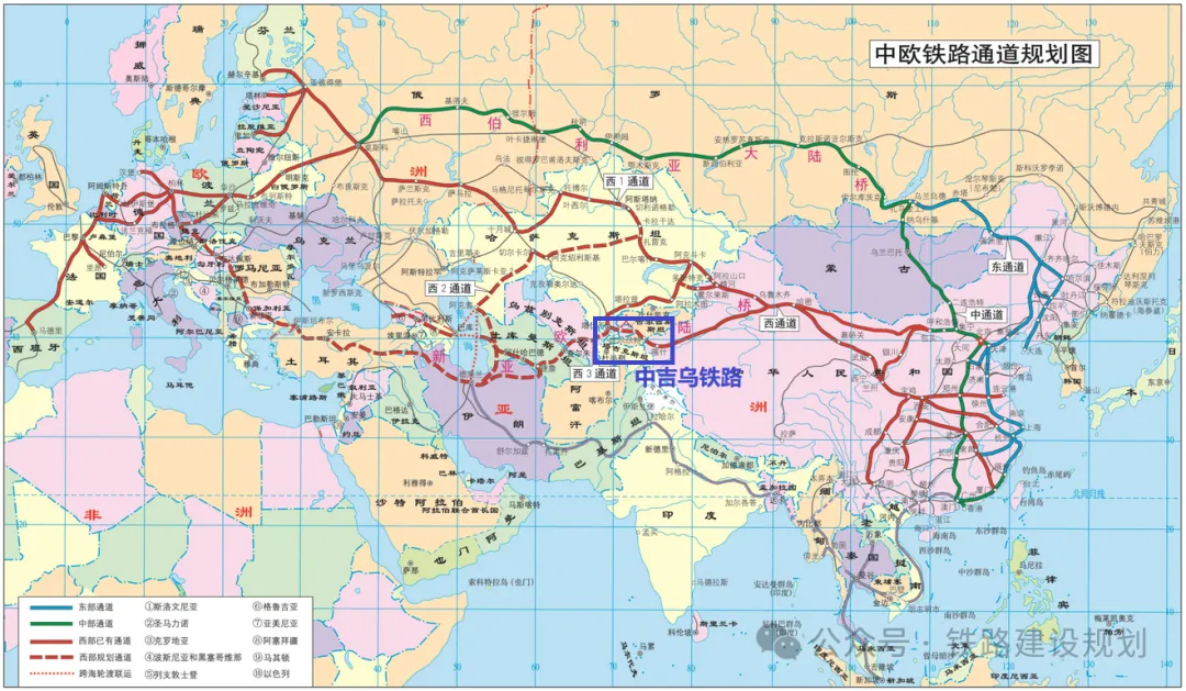 Construction is expected to start in October! China-Kyrgyzstan-Uzbekistan railway investment, gauge or finalized (Figure 5)