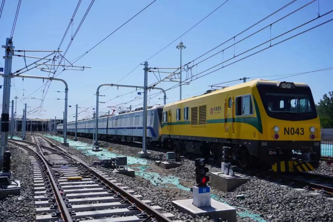 The cold slip test from Xiaojie Station to West Railway Station of the northern section of Tianjin Metro Line 4 was completed (Fig. 1)