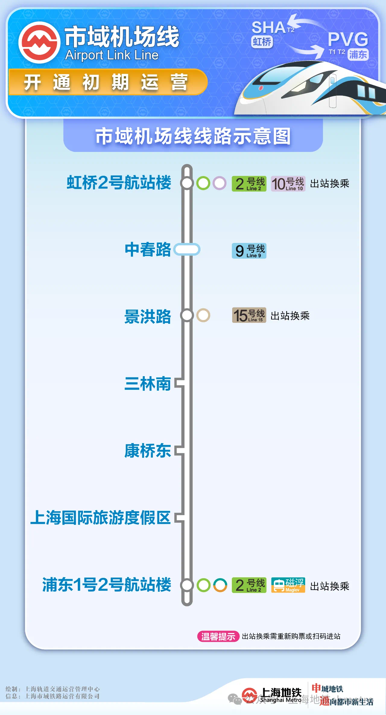 重磅！上海市域機場線12月27日開通運營！(圖1)