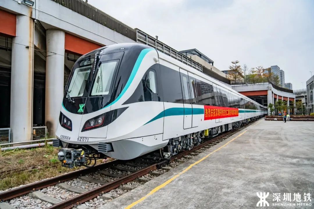 The countdown to the completion of the whole line, the first train of the second phase of the branch line of Shenzhen Metro Line 6 made by Puzhen was delivered! (Fig. 3)