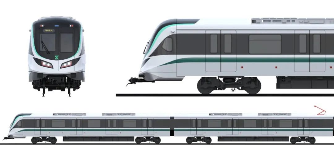 The countdown to the completion of the whole line, the first train of the second phase of the branch line of Shenzhen Metro Line 6 made by Puzhen was delivered! (Fig. 4)