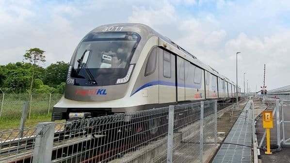 吉隆坡 LRT3 地鐵線路即將完工 9月開通(圖1)